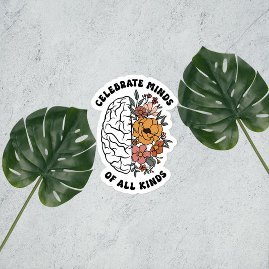 Celebrate Minds of All Kinds - Stickers
