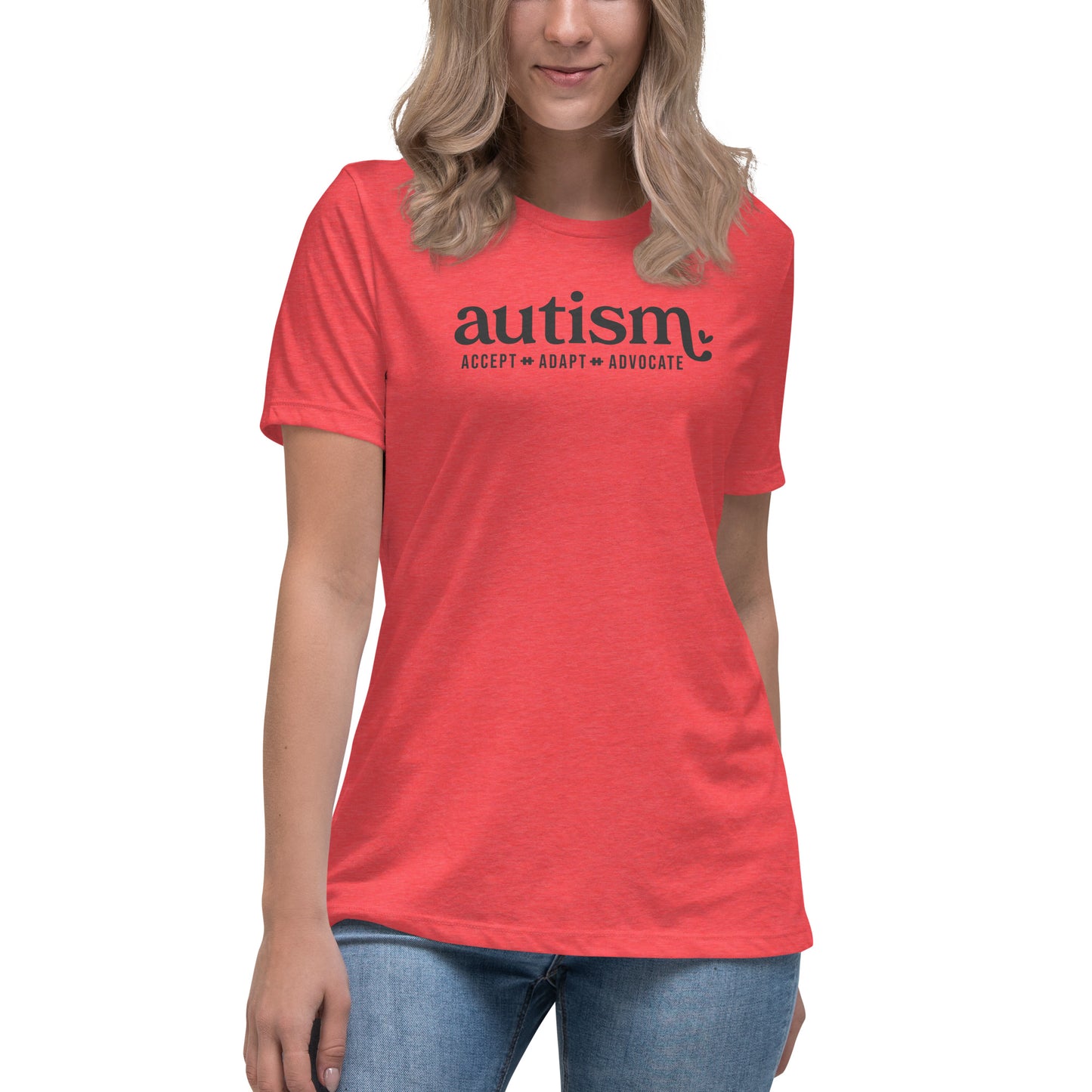 Autism - Accept. Adapt. Advocate. [Women’s T-shirt]