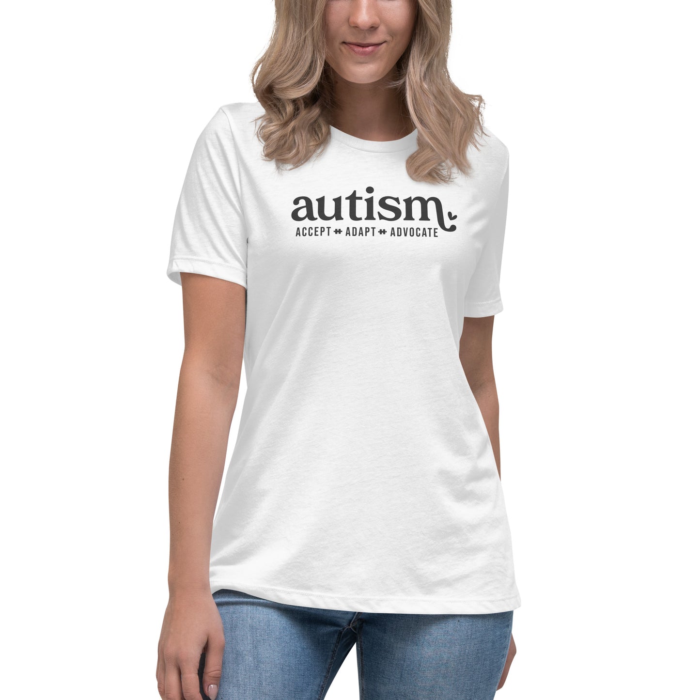 Autism - Accept. Adapt. Advocate. [Women’s T-shirt]